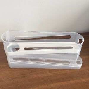 Egg container  Transparent Kitchen Storage Bin